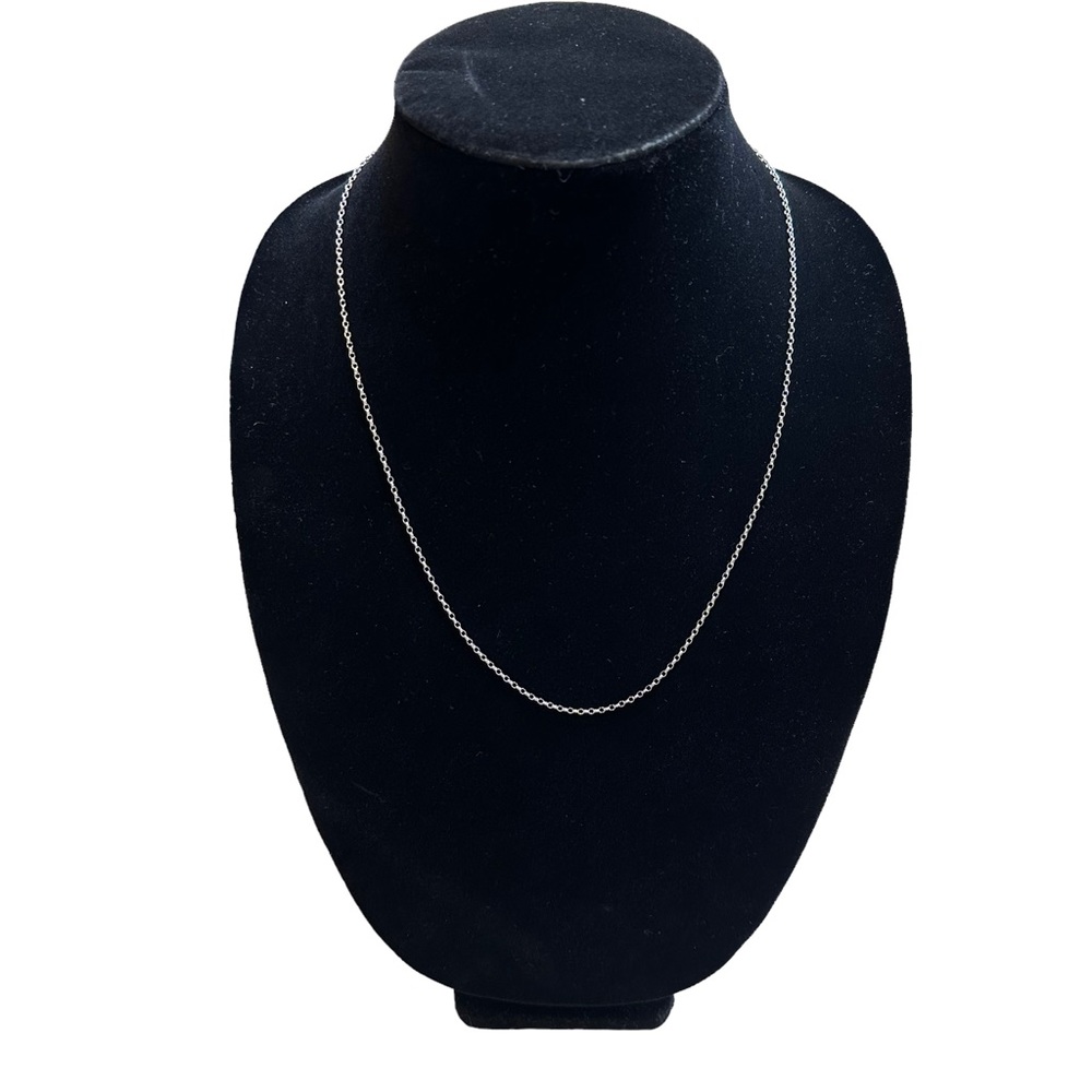 Beaux Bijoux Necklace Womens Silver Chain 10.5” Long Jewelry
